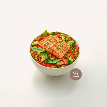 Yakisoba Salmón