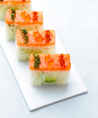 Salmon hako