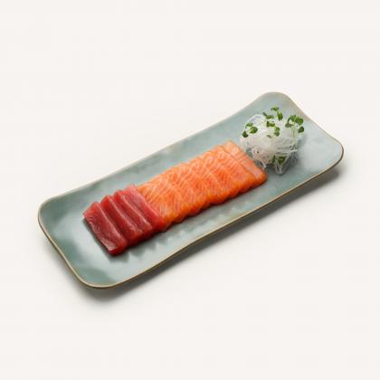 Sashimi Mixto atún y salmón