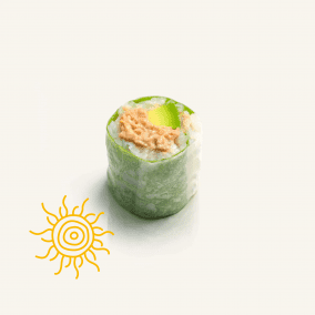 Spring Muselina de Atún y Aguacate