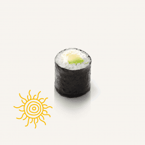 Maki Queso y Aguacate